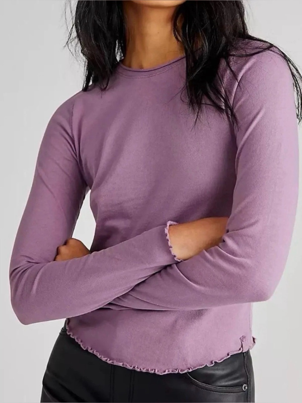 Free People Be My Baby Longsleeve Tee